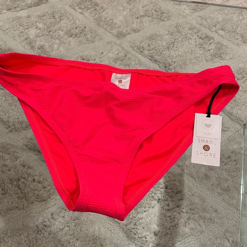 Shade & shore low rise cheeky bikini bottom new 🆕